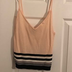 Kendall and Kylie peach tank top